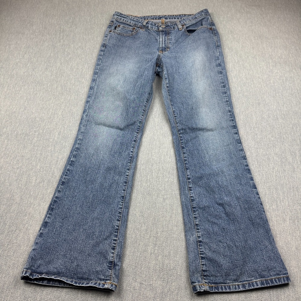 Polo Jeans Ralph Lauren Jeans Womens 8 29x29 Blue Stretch Kelly Boot Cut Denim